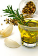 herbs on white background