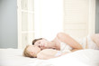 Photo: mother & baby sleeping mother & baby sleeping
