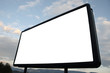 Blank billboard
