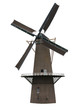 Moulin hollandais détouré