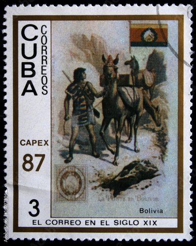 Photo: post of Bolivia post of Bolivia
