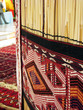 oriental bazaar objects - "yurt" house and businessman