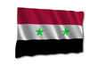 syrien flagge wedeln syrien flagge wedeln