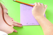 Child asleep during school