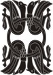 Ancient geese pattern.