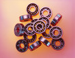 Ball Bearings, close-up
