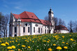 Germany, Bavaria, Wieskirche, church of pilgrimage