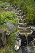 fontaine dans un jardin