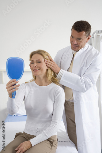 Photo: Doctor examining patient Doctor examining patient