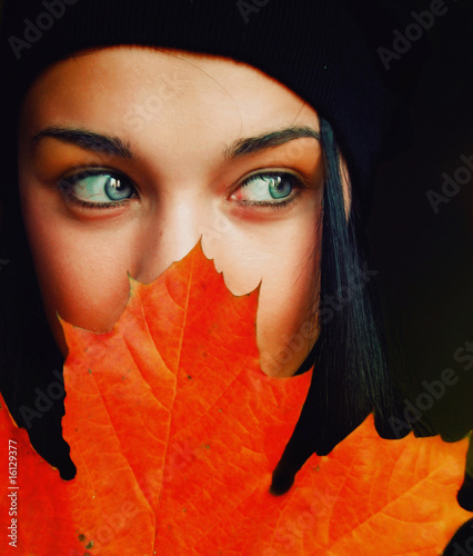 Photo: Autumn girl Autumn girl