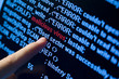 Virus in program code