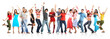 Happy people