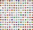 Flags of the World buttons (x195) Flags of the World buttons (x195)
