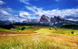 Montagna, Dolomiti, Alpe di Siusi, Italia