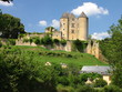 Salignac et son château ; Périgord, Limousin,
