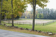 Paddock in the country
