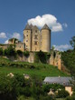 Salignac et son château ; Périgord, Limousin,