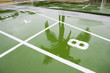 Shuttleboard court