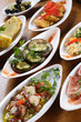 Plates of Spanish tapas