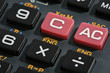 AC d'une calculatrice