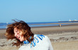 Woman laughing / Lachende Frau