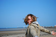 Happy at the beach