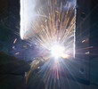 Welder at work.
