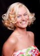 woman curly hair