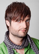 man hairdressing