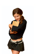 Student Girl with books Student Girl with books