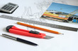 Drawing of excavator Drawing of excavator