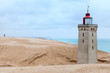 Lighthouse in the sand dunes of Rubjerg Knud Lighthouse in the sand dunes of Rubjerg Knud