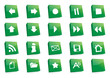 iconos estilo 3d cuadrados