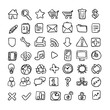 Vetor: doodle web icons doodle web icons