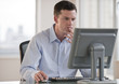 Man on Computer Man on Computer