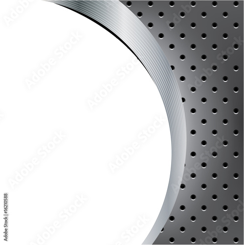 Vector: Futuristic metal background template series Futuristic metal background template series