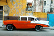 Orange American old car Orange American old car
