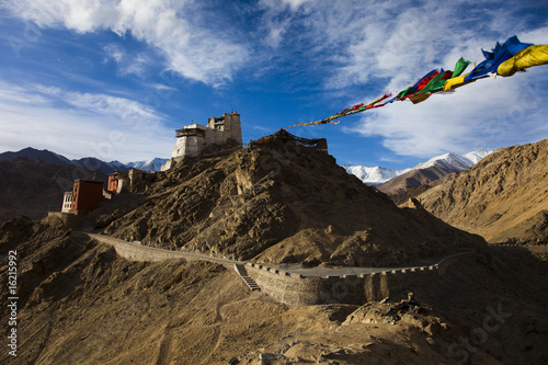 Foto: kloster bei leh, ladakh kloster bei leh, ladakh
