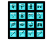 Medical and health care vector icons, part 2