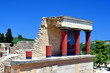 Photo: Archaeological site of Knossos. Minoan Palace. Crete. Archaeological site of Knossos. Minoan Palace. Crete.