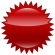 Störer sternförmig, rot + Glanz Störer sternförmig, rot + Glanz