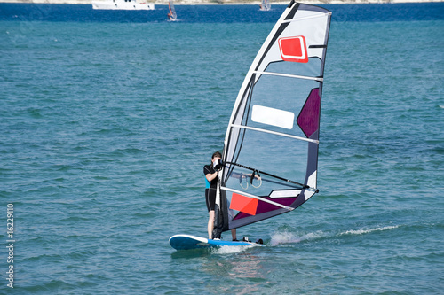 Photo: Windsurfing in Alacati, Cesme, Turkey Windsurfing in Alacati, Cesme, Turkey