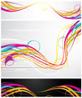 Colour abstraction from lines