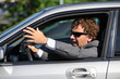 Angry driver