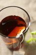 hot tea bag