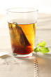 a glass of tea