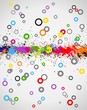 Color paint splashes background Color paint splashes background