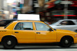 Taxi Billboard in Times Square, New York City