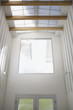 "Interior of modern house, entrance, skylight"