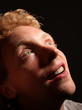 Man in wonder